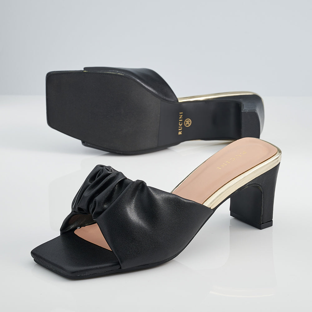 Open Toe Slide Heels