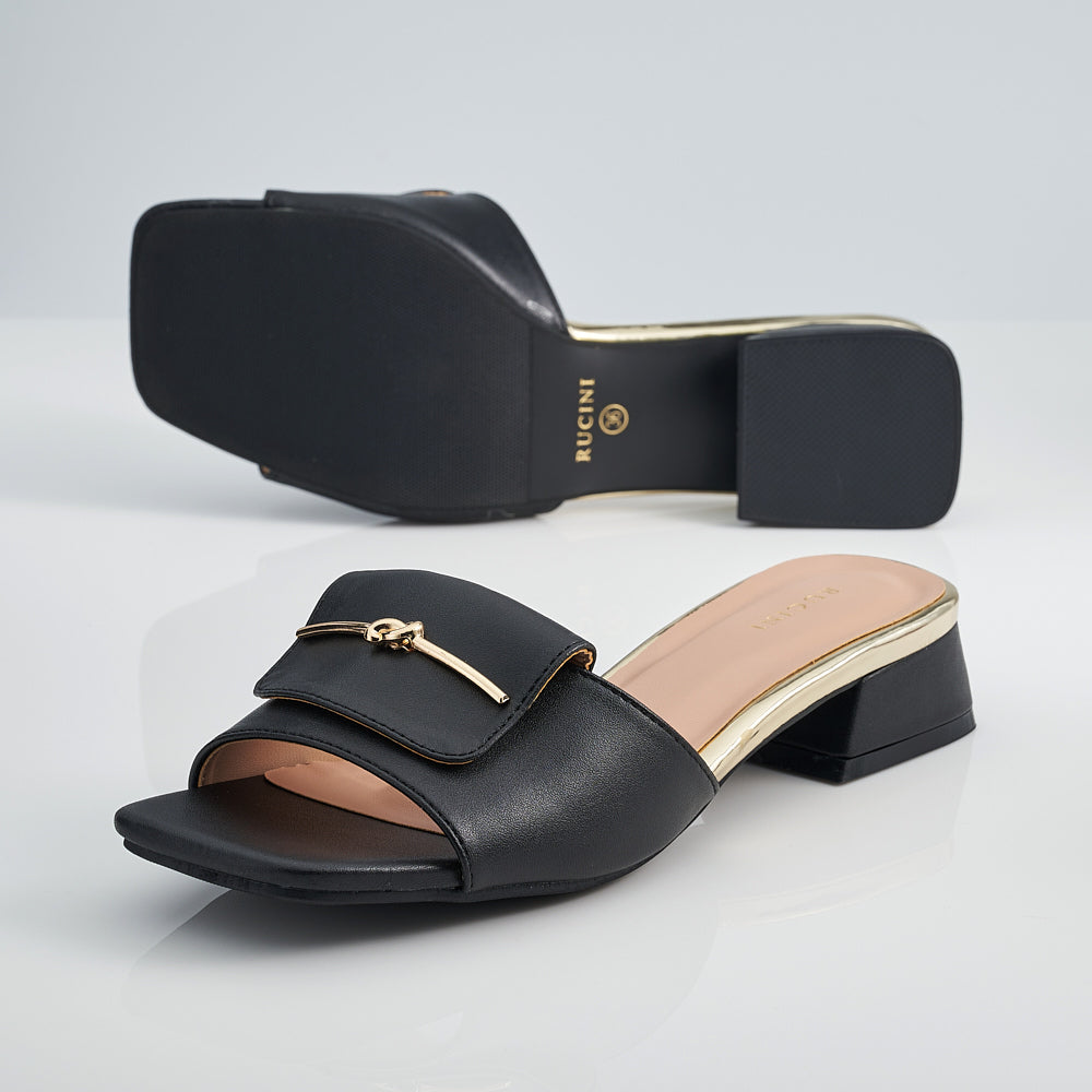 Slide On Low Heels