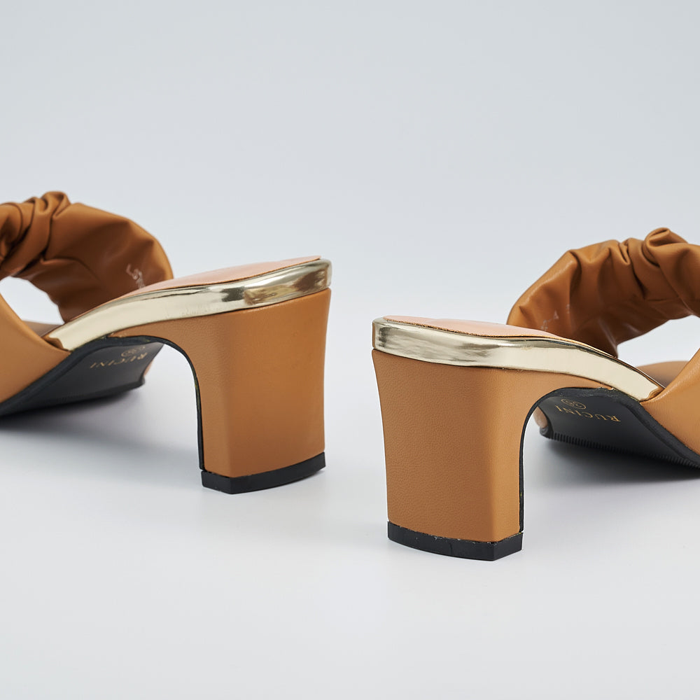 Open Toe Slide Heels
