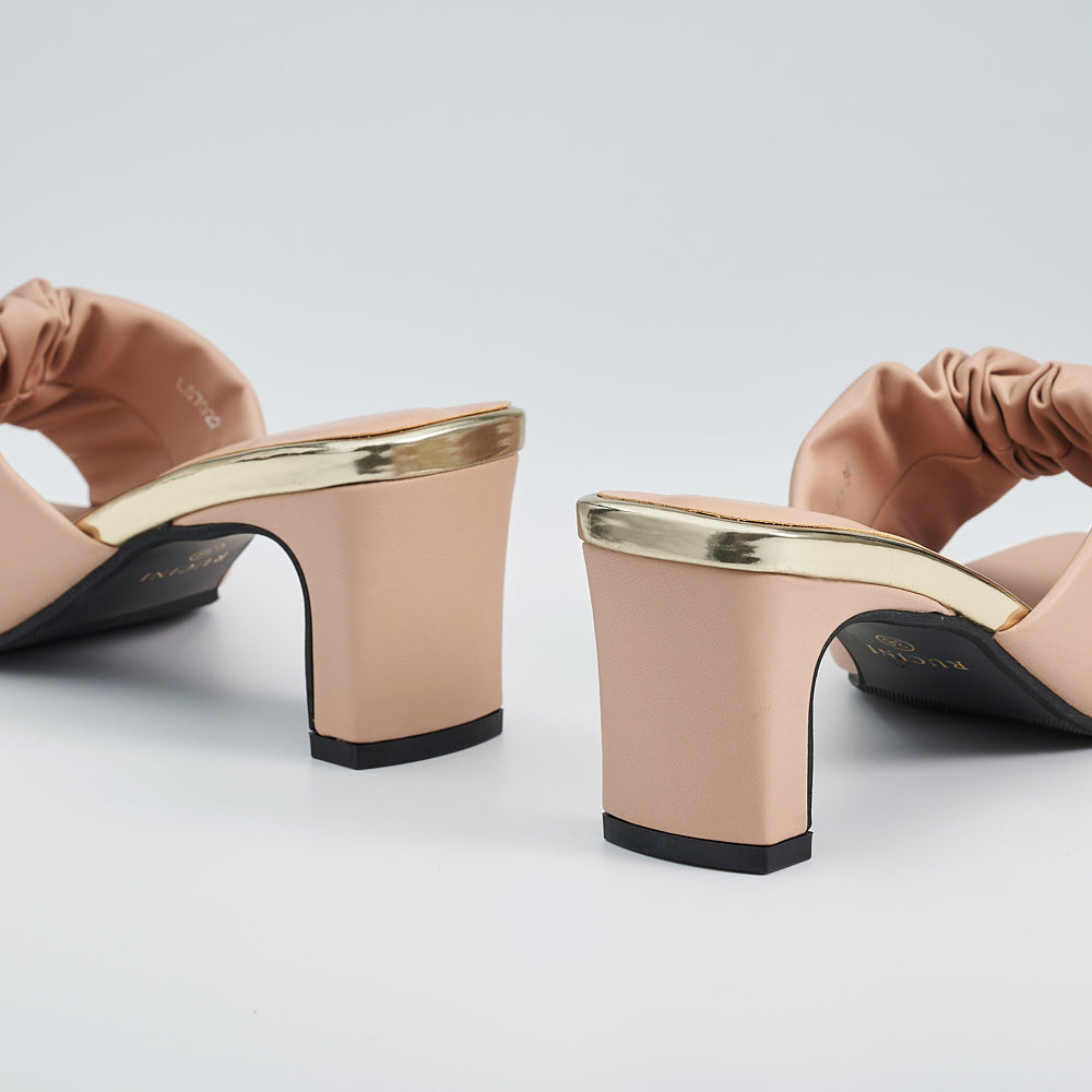 Open Toe Slide Heels