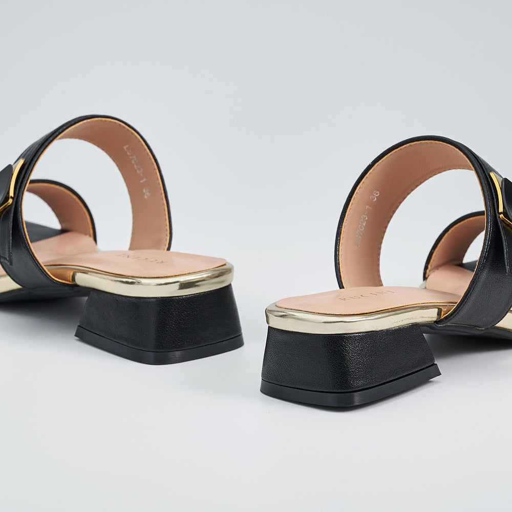 Two Band Slide Heels