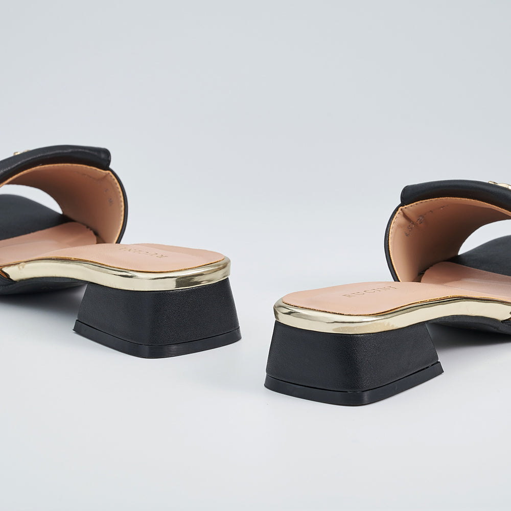 Slide On Low Heels