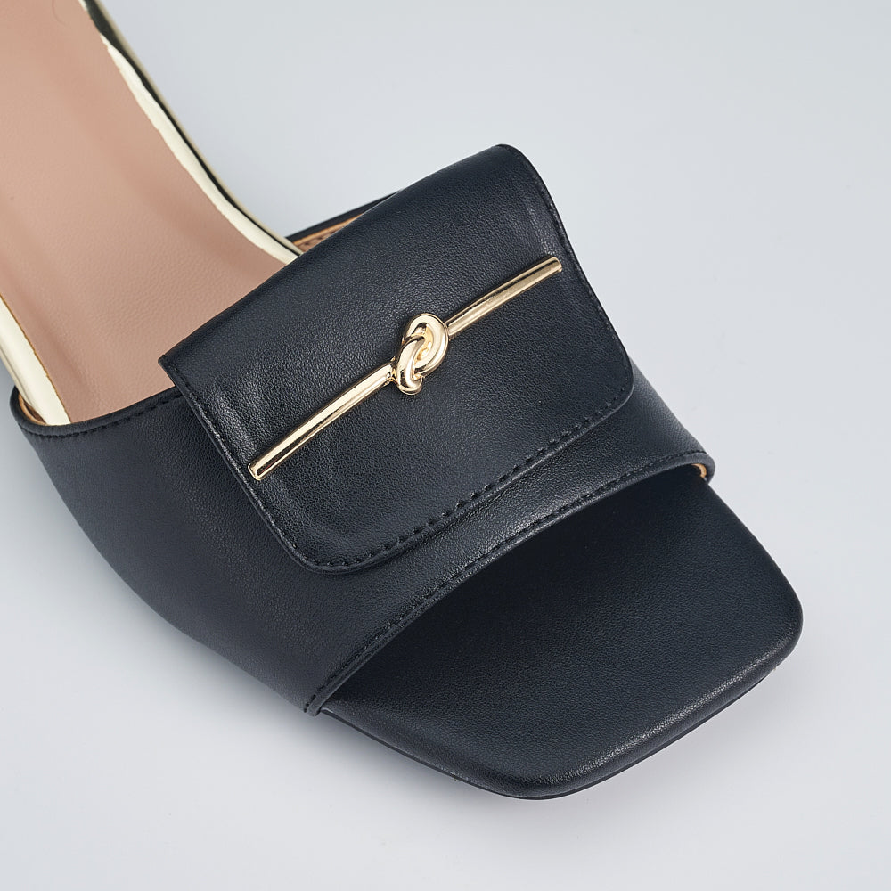 Slide On Low Heels
