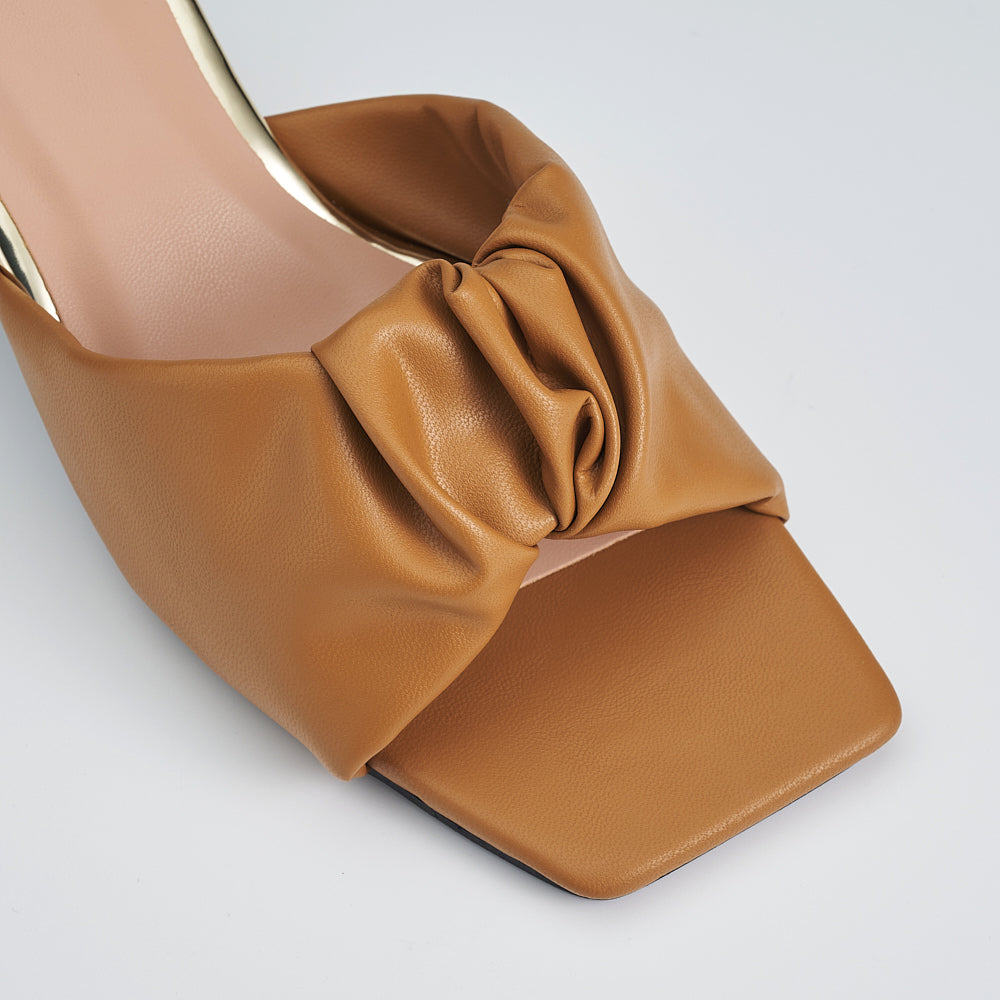 Open Toe Slide Heels