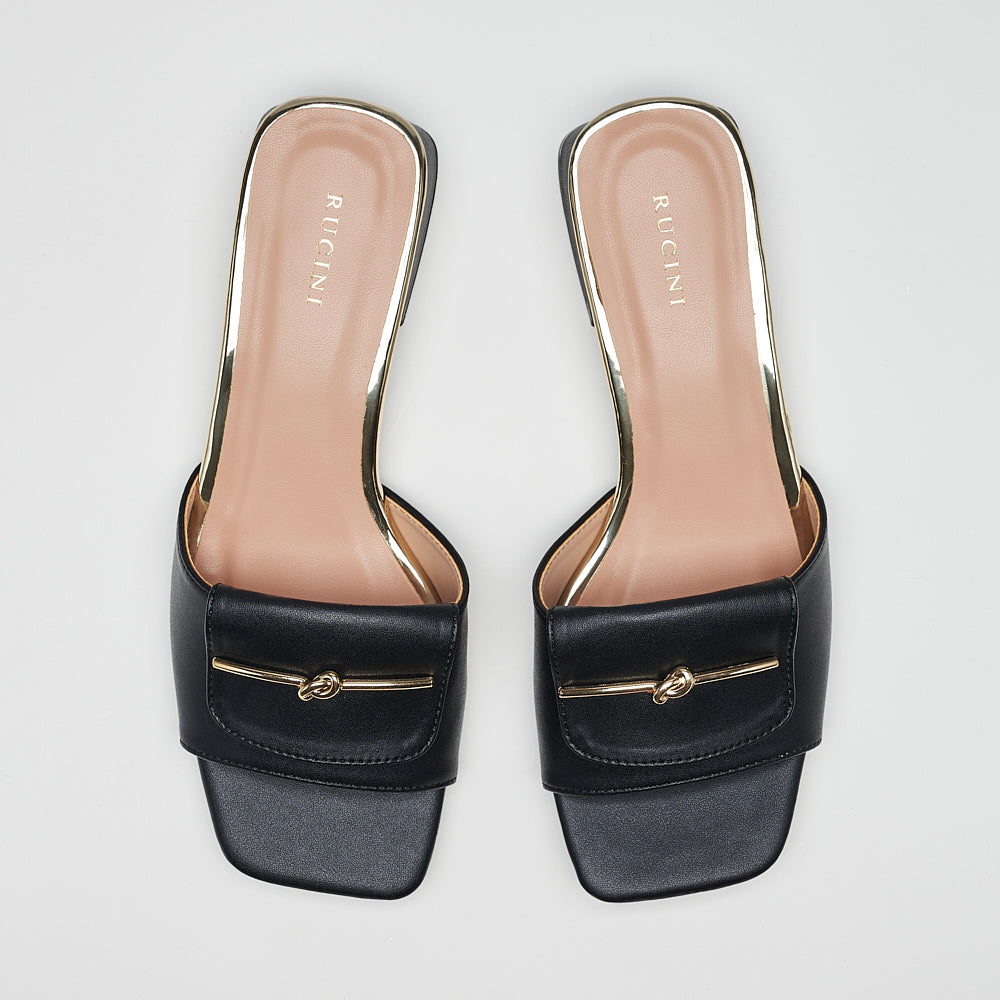 Slide On Low Heels