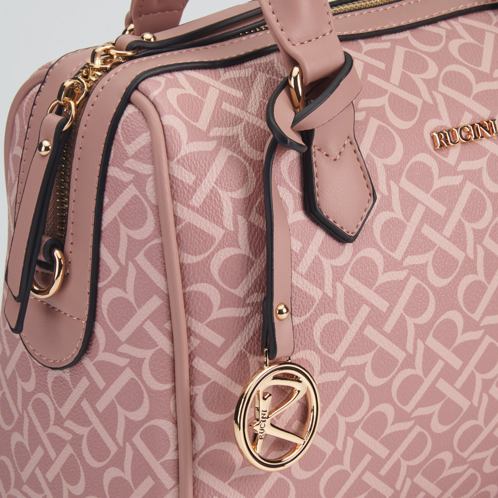 Monogram Cerise Handbag