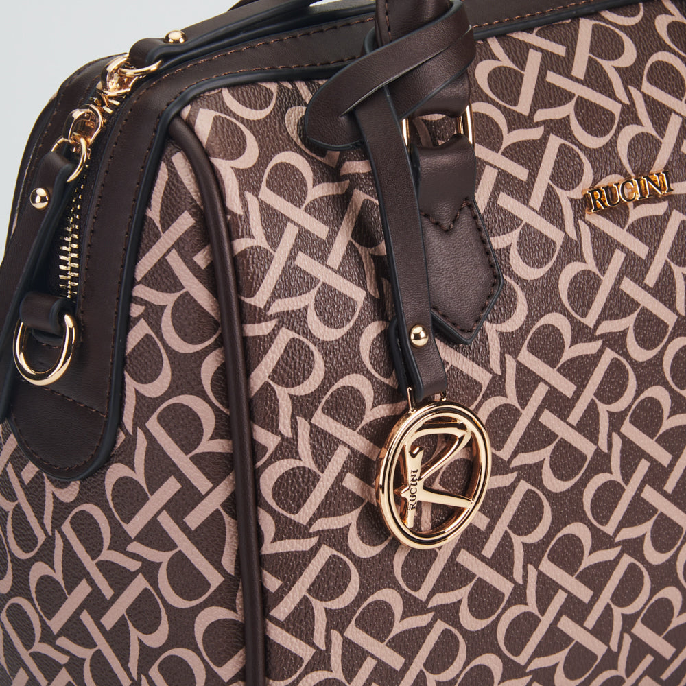 Monogram Cerise Handbag
