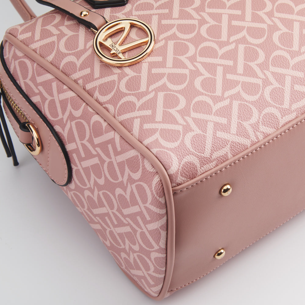 Monogram Cerise Handbag