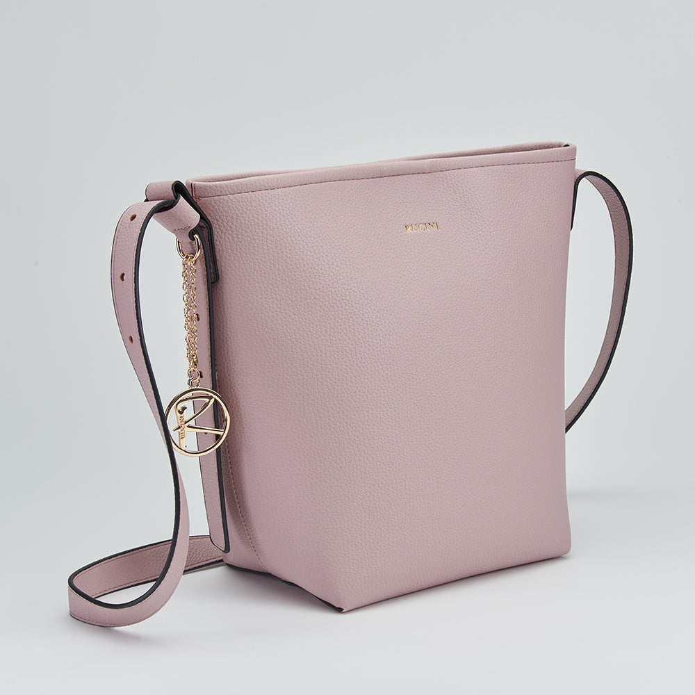 Diane Crossbody Shoulder Bucket Bag 2-in-1 Bundle Set