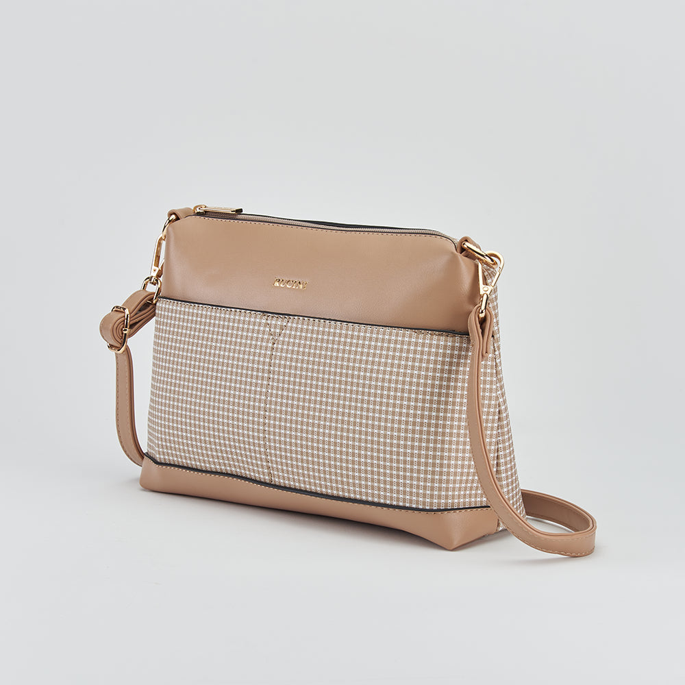 Checkered Tote Bag 3-in-1 Bundle Set