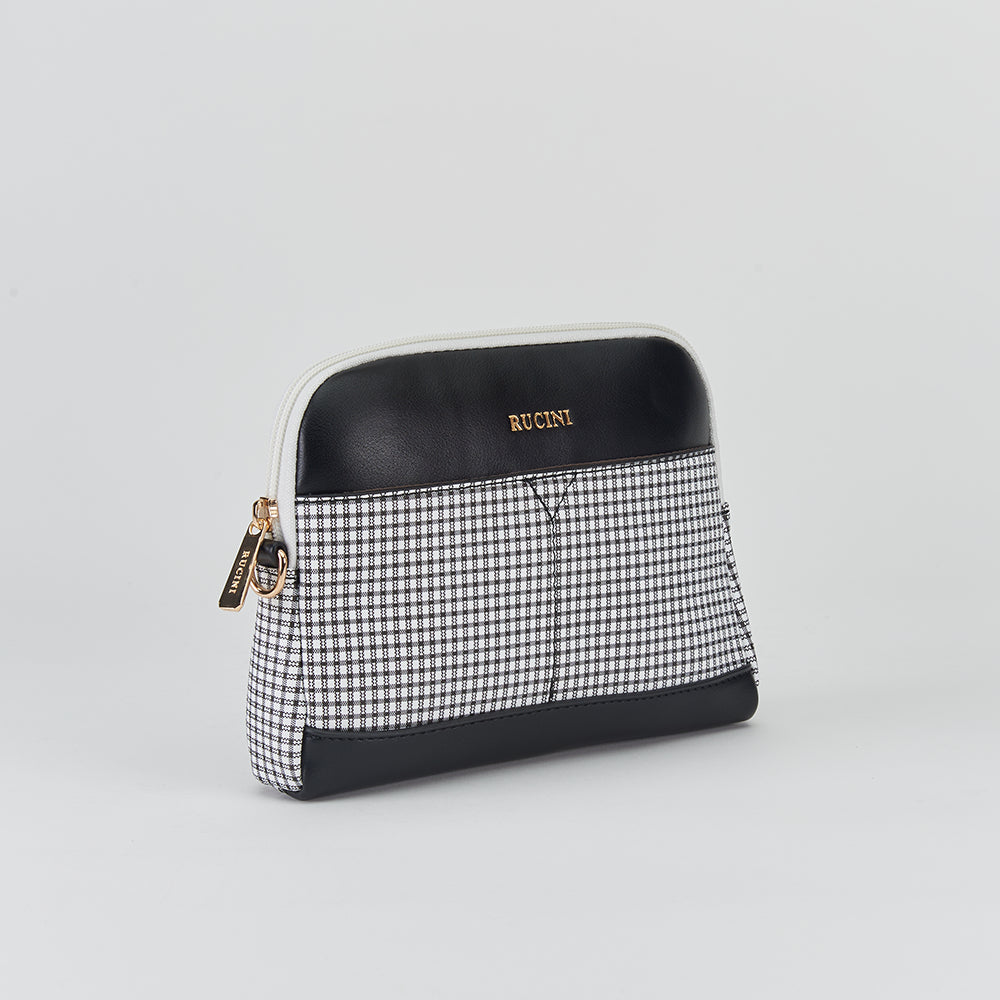 Checkered Tote Bag 3-in-1 Bundle Set