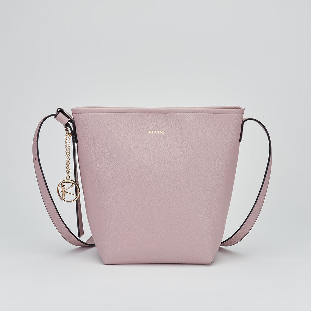 Diane Crossbody Shoulder Bucket Bag 2-in-1 Bundle Set
