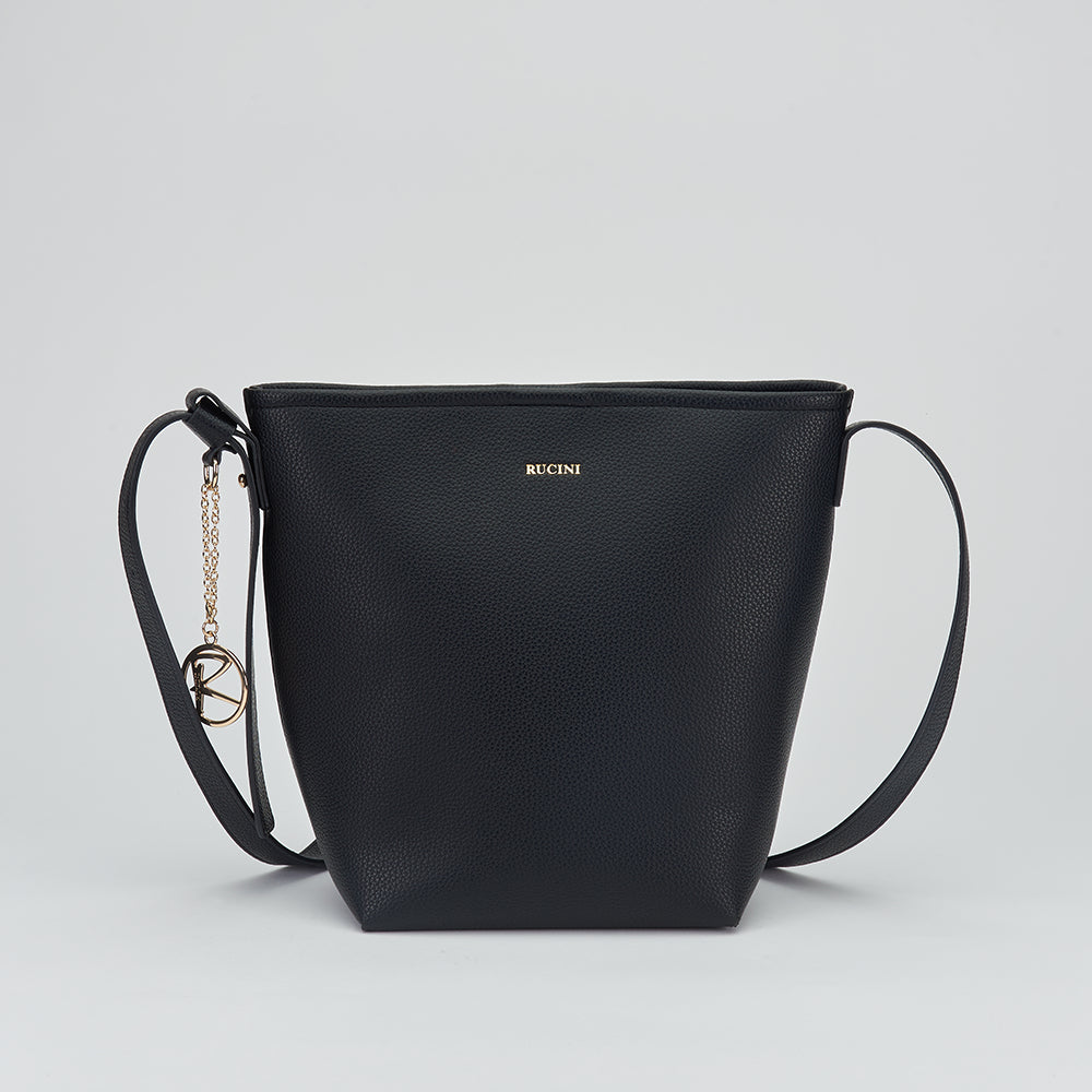 Diane Crossbody Shoulder Bucket Bag 2-in-1 Bundle Set