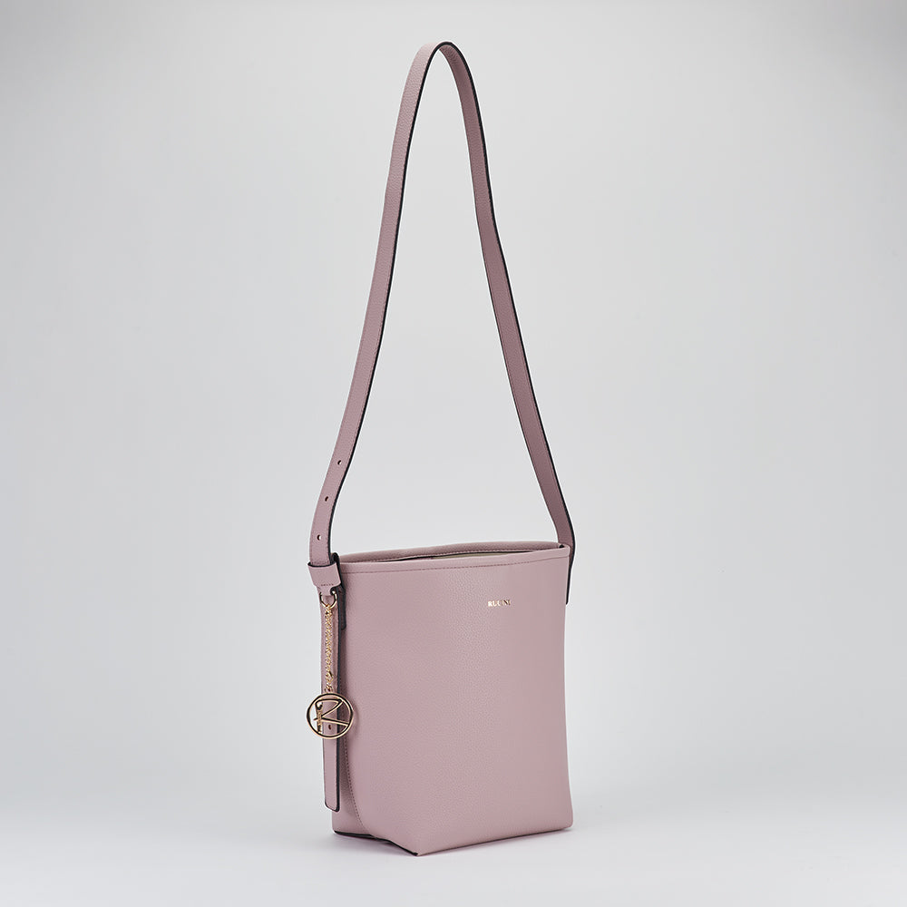 Diane Crossbody Shoulder Bucket Bag 2-in-1 Bundle Set