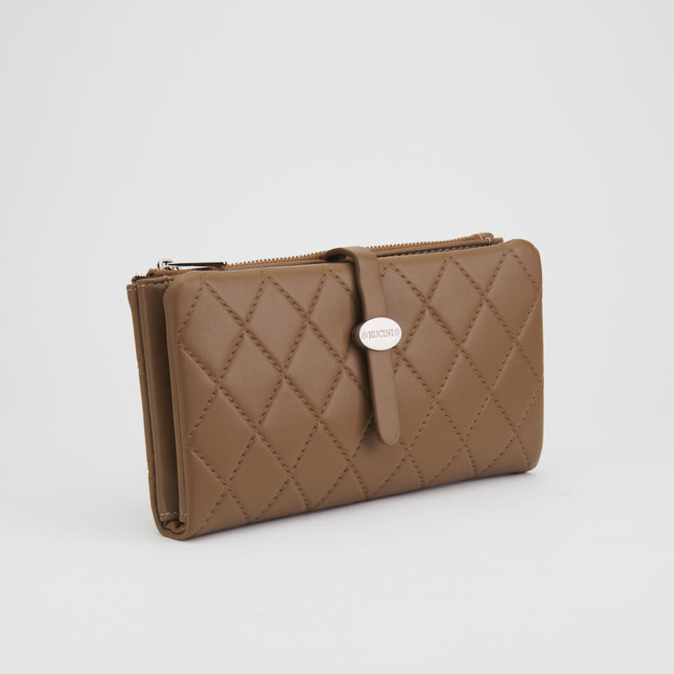 Cross-Stitch Long Snap Purse