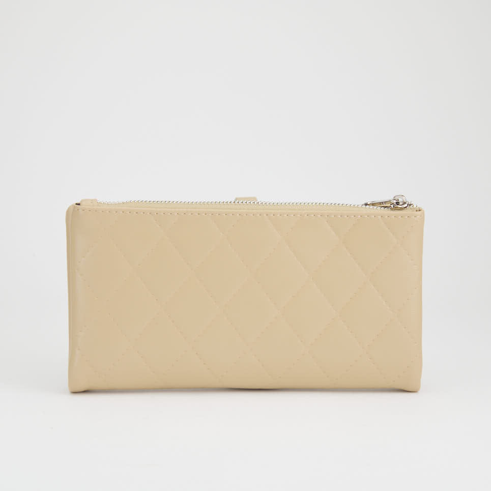Cross-Stitch Long Snap Purse
