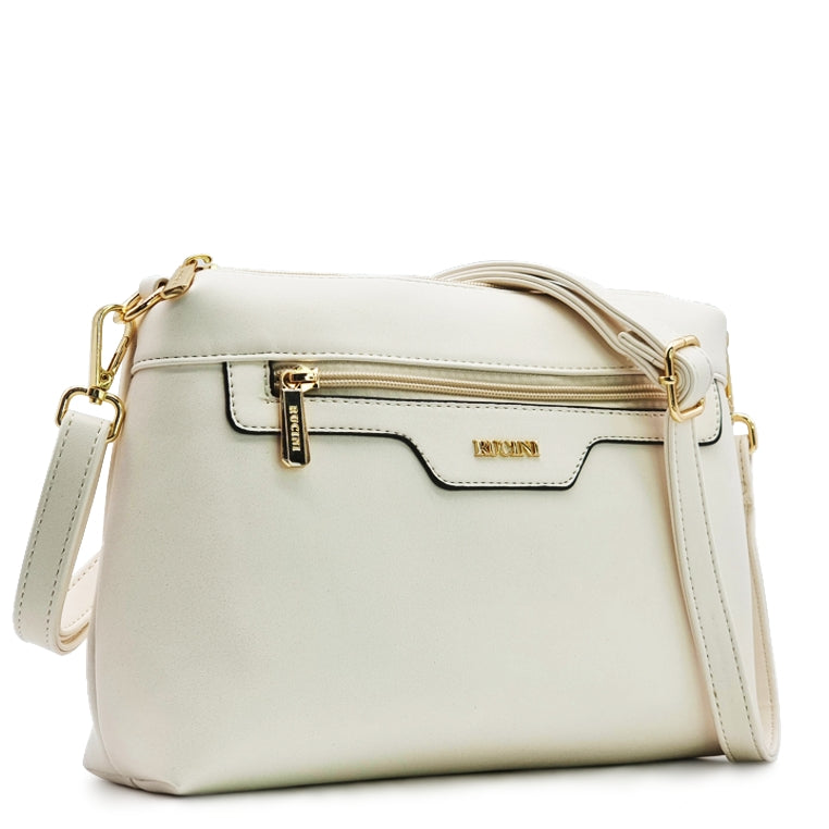 Clemence Crossbody Sling Bag with Front Zip Pocket