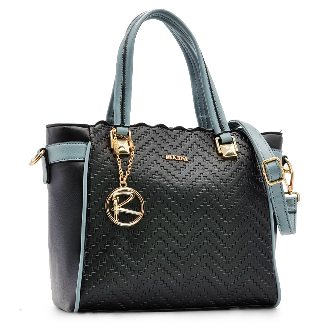 Wendie Compact Top Handle Satchel Handbag