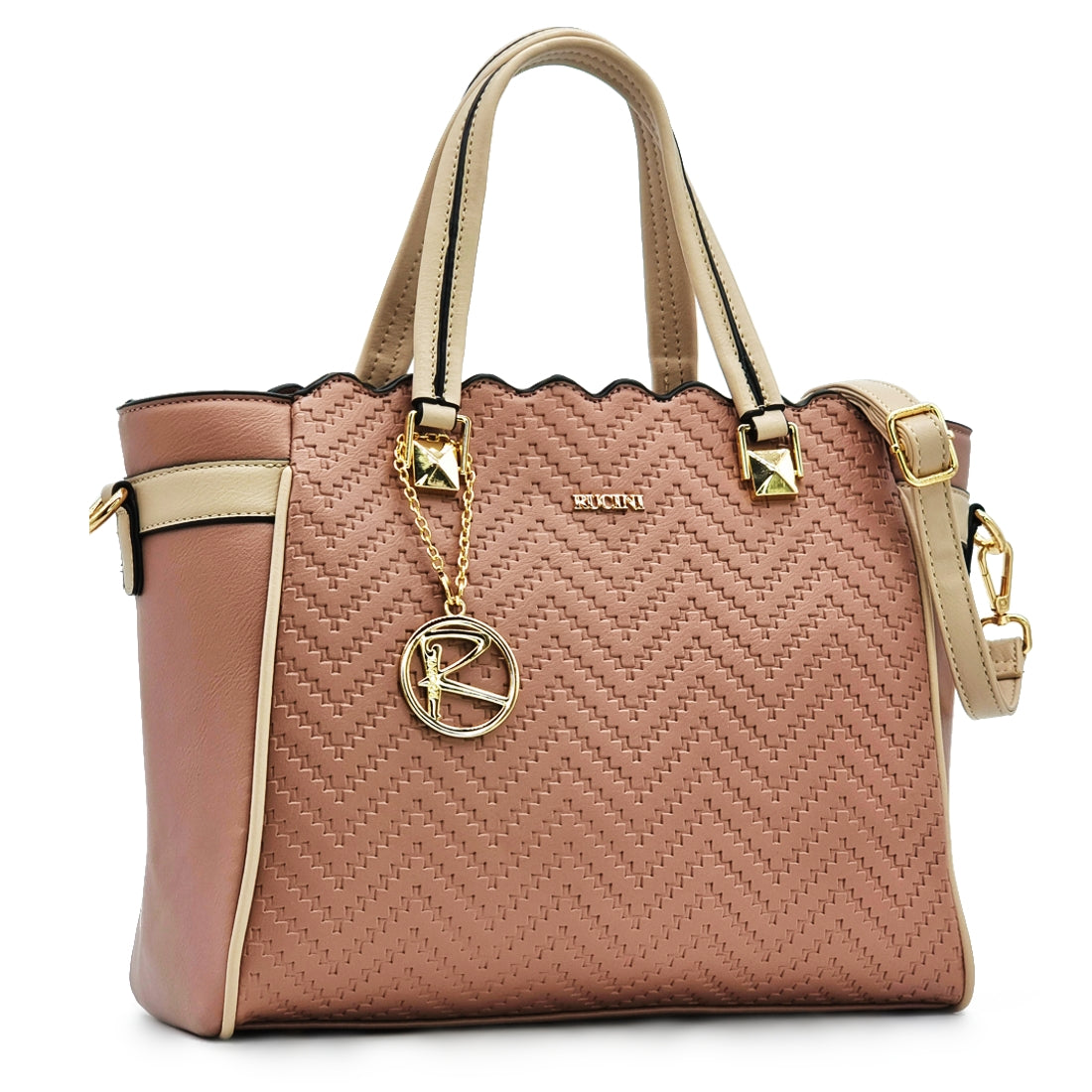 Wendie Top Handle Satchel Handbag