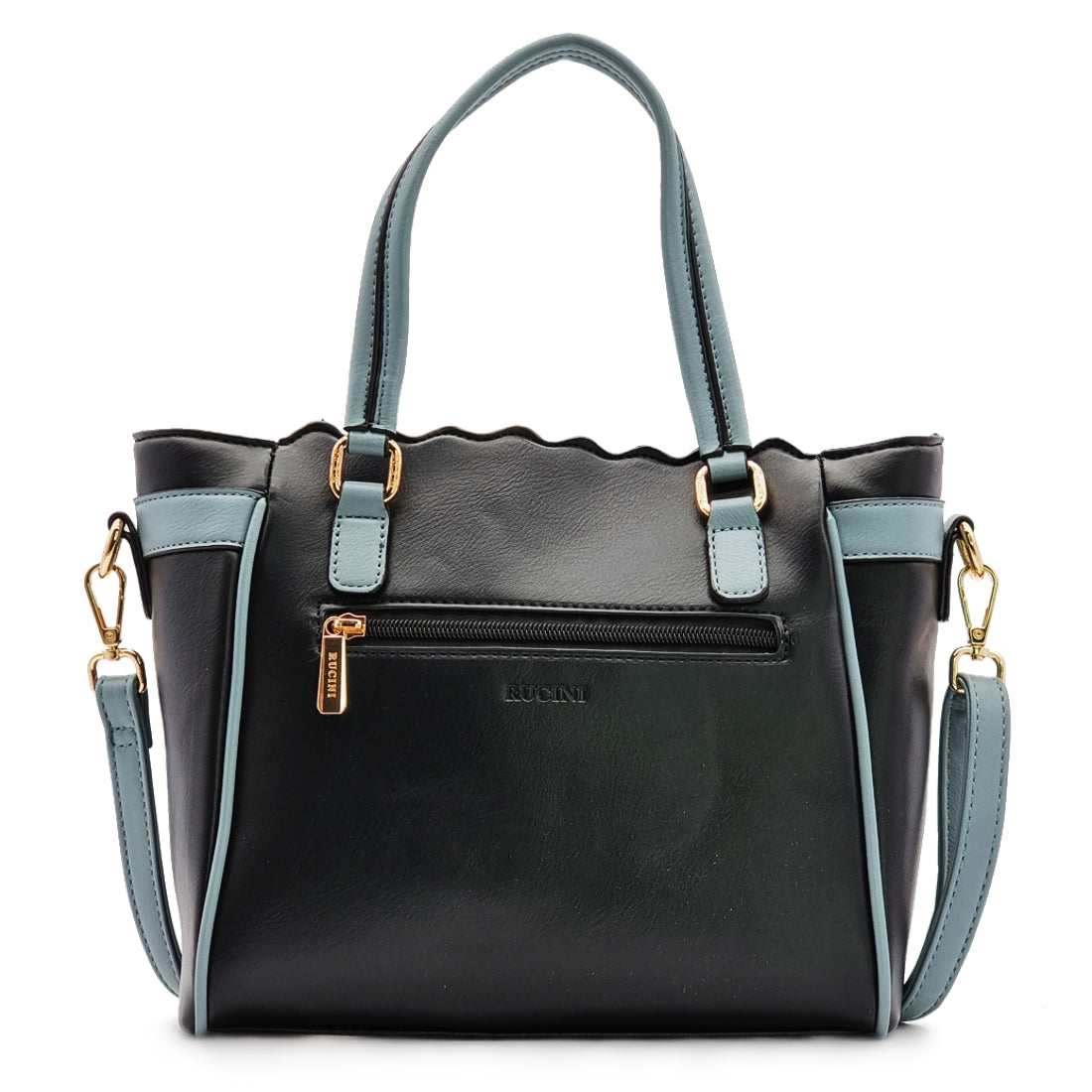 Wendie Compact Top Handle Satchel Handbag