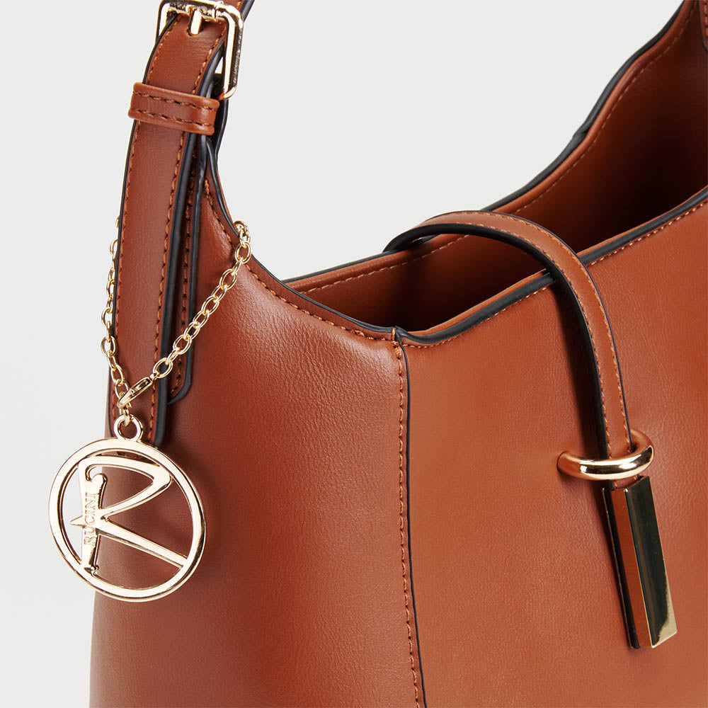 Maelys Single Handle Shoulder Bucket Bag