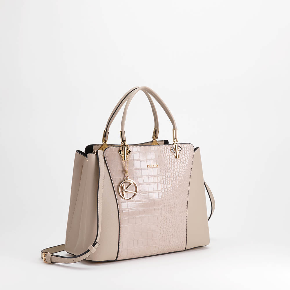 Scales Textured Handbag