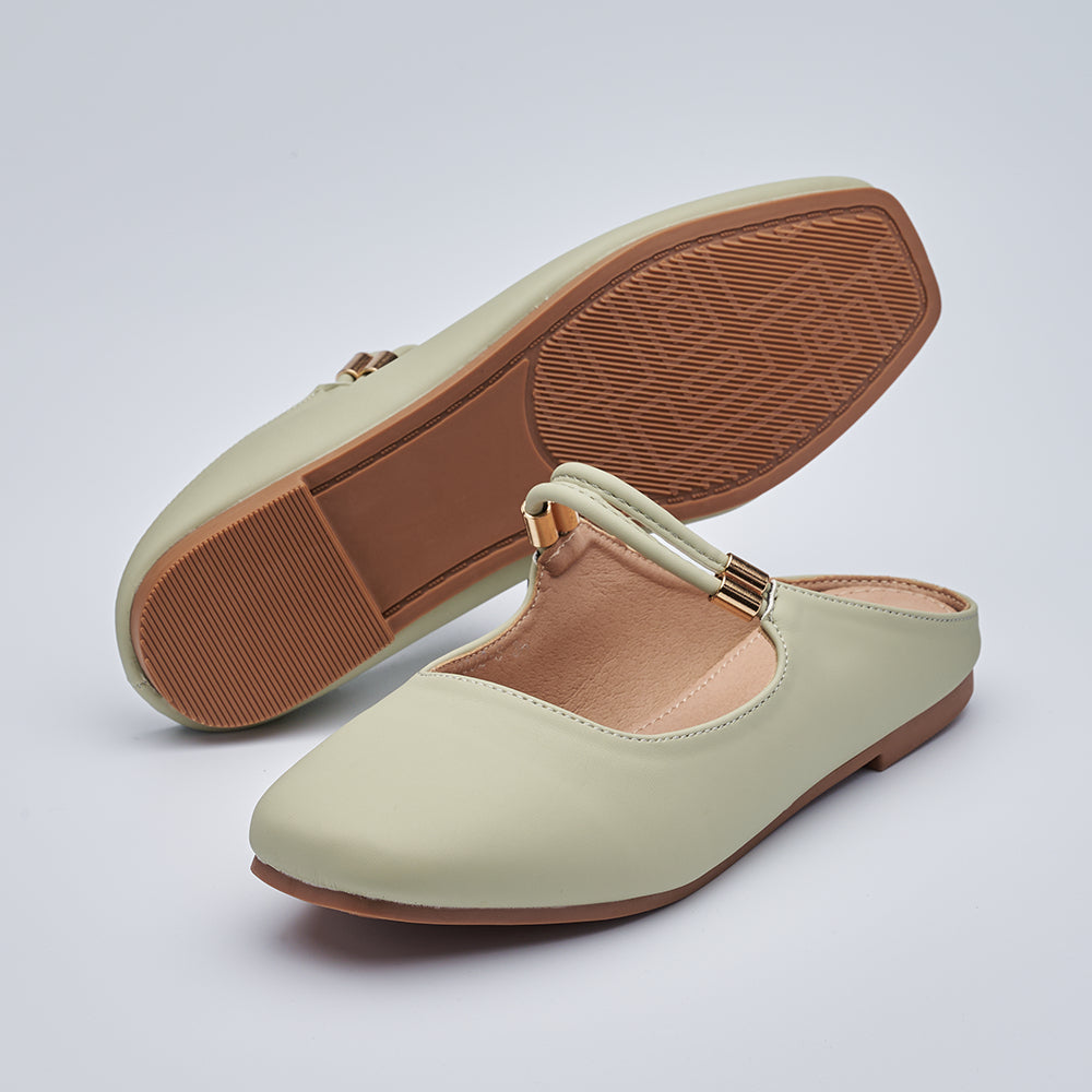 Square Toe Ballet Flats