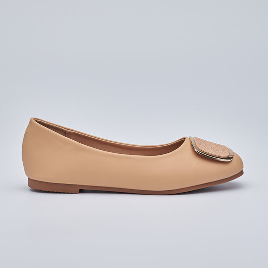Elegant Square Toe Ballet Flats