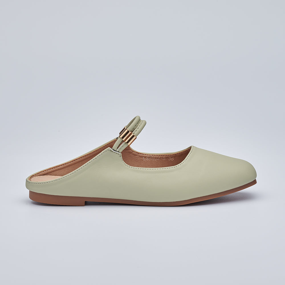 Square Toe Ballet Flats