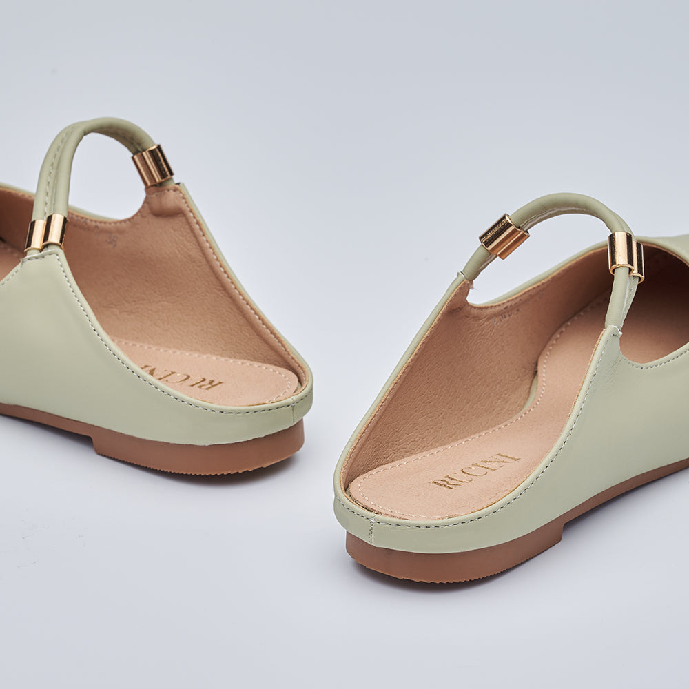 Square Toe Ballet Flats