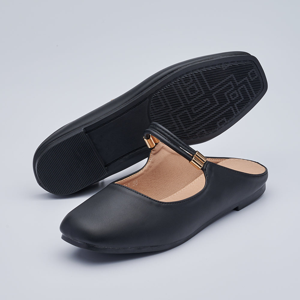 Square Toe Ballet Flats